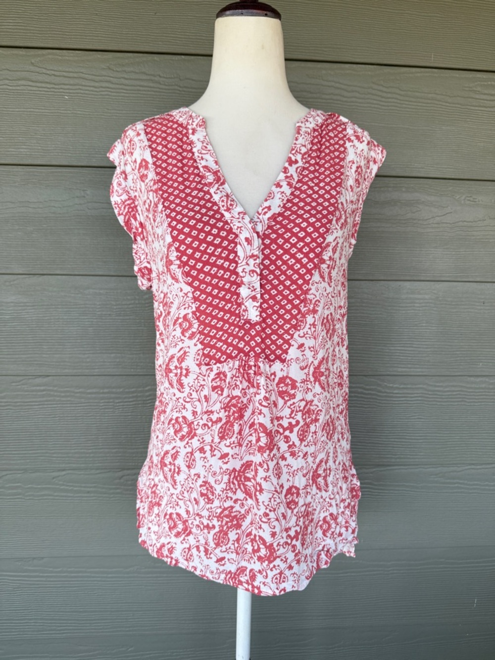 Gentle Fawn V-Neck Top